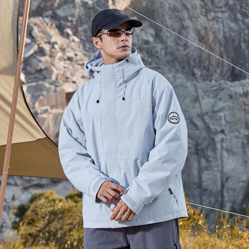 JEEP Unisex Windproof Waterproof Outdoor Jacket