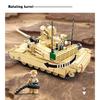 781pcs World War II 2 Military USA Abrams M1A2 Battle Tank Chariot Building Blocks Army Classic Accessories Model Kids Gift