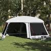 VidaXL Swimming Pool Tent Removable Roof Mesh Walls Grey 670x590 Cm, Grey Tent, Garden Tent, Garden Shelter, Tent, Shelter 4100633