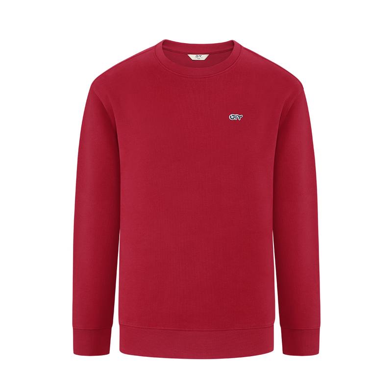 

Goldlion Men s Pure Cotton Loose Long-Sleeve Sweatshirt BLR0066-PB007 2XL