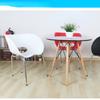 Shell Chair Dining Chair Home Simple Retro Middle Aged Creative Designer Celebrity Casual  Coffee