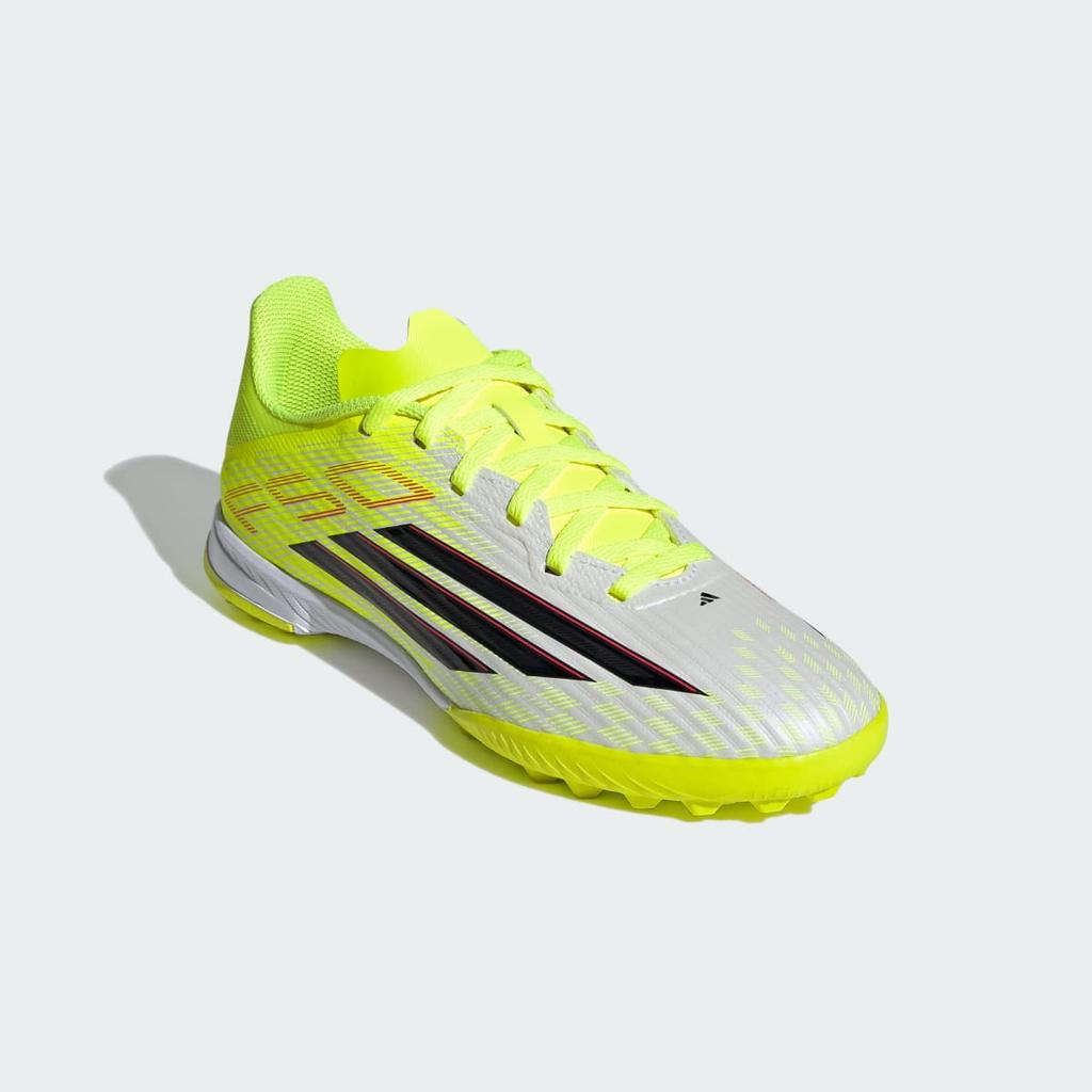 adidas F50 LEAGUE Turf Football Kids JR9018 Kids' Performance Sports Shoes Team Solar Yellow 2 / Core Black / Lucid Red