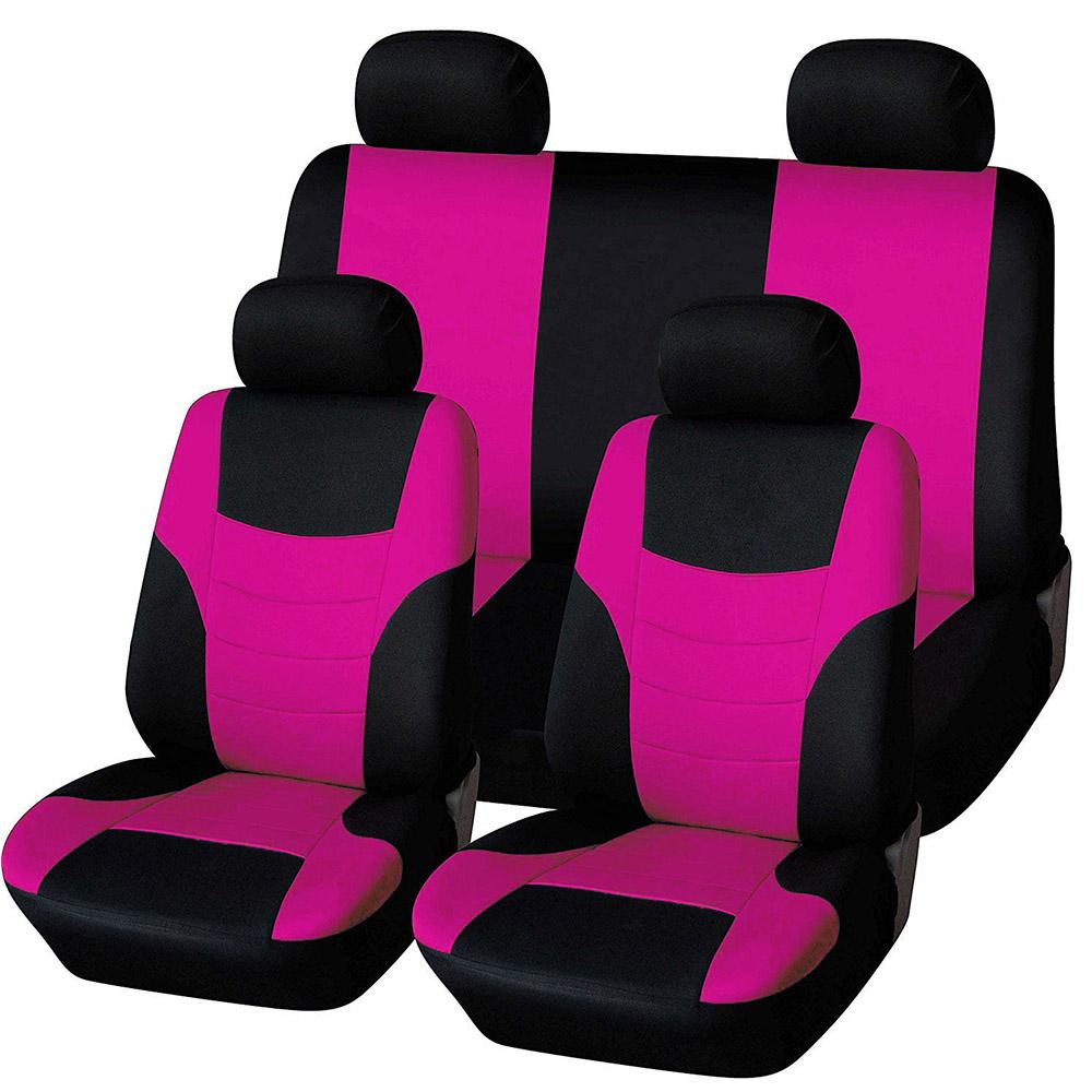 8 Color Universal Car Seat Cover Polyester Fabric Protect Seat Cushion Auto Interior For Lada For Kia For Renault For Ford