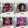 Eunpyon Kunst Kissenbezug Für Auto Sofa Dekoratives Zuhause Zweiseitiger Druck Plüsch Quadratisch Wurf Kissen Kissenbezug
