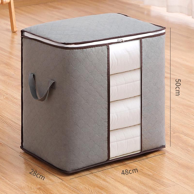 High Capacity Clothes Organizers Closet Blanket Storage Bags Waterproof Luggage Bags Suitcase Quilt Storage Bag Moving Packing