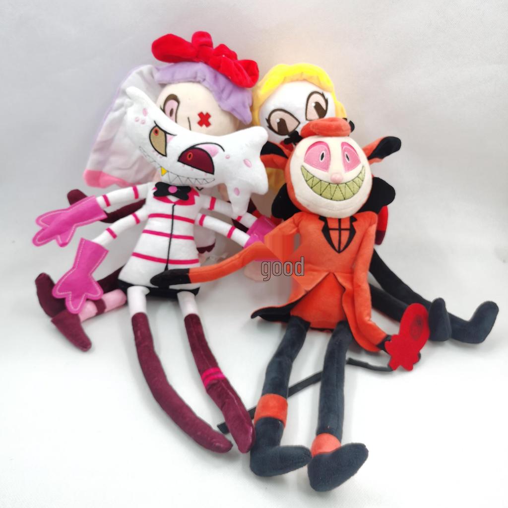 Grenzüberschreitendes Hazbin Hotel Helluva Boss Clown Plüschtier Geschenk