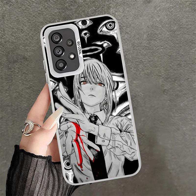 

Anime Character Makima CSM Soft Phone Case for Samsung A17 A16 A15 A14 A13 A57 A56 A55 A54 A53 A37 A36 A35 A34 A33 A26 A25 A24 A Samsung A52