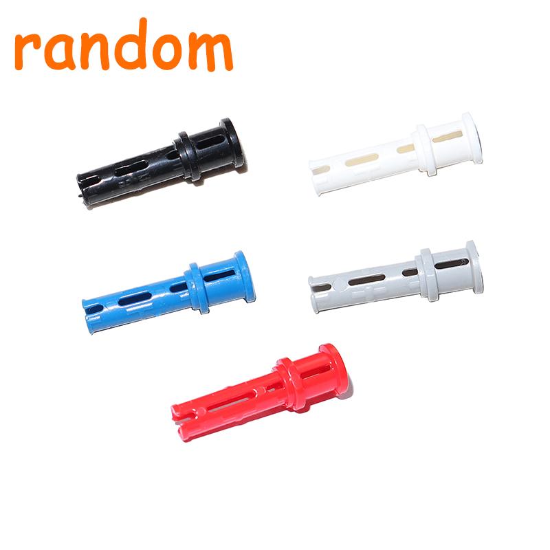 Non-Toxic Connector Bolt Pin With Friction Peg Cross Axle Building Block Bricks Technical Accessories Moc Parts Assemble Particles Toy