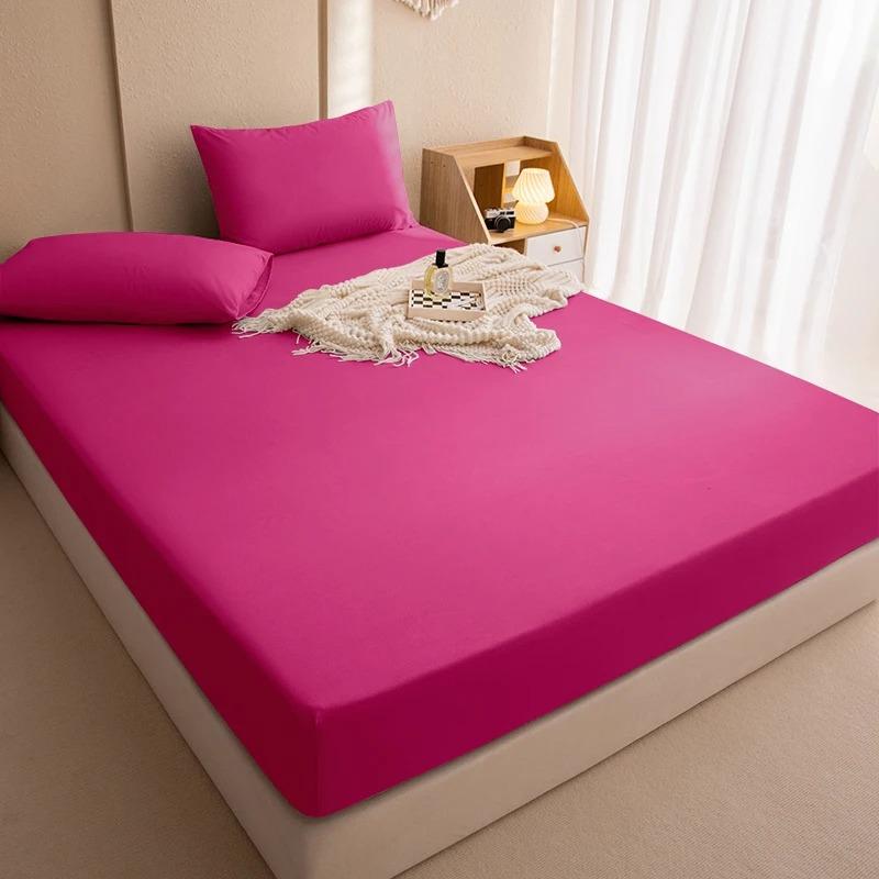 Protège-matelas 100% Imperméable Drap-housse pour Lit Réglable avec Bande Élastique Taille Simple Double King 140/160/180x200