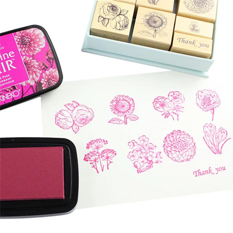 24 Color Ink Pad Tsukineko VersaFine CLAIR Quick Dry Detail Ink Pad / Making Greeting Cards / Smearing Stamps