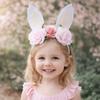 Non-slip Bunny Ears Hair Hoop Floral Decoration Cosplay Headbands  Holiday Decor