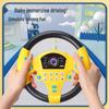 360° Rotating Musical Children's Steering Wheel: Educational Co-Pilot Toy