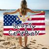 Fashion Print S-Scotty C-Cameron Towel Beach Towel Oversized Quick Dry Towel Absorbent Soft Swim Beachtowels For Men Women