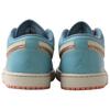 Jordan Air Jordan 1 Low top Vintage Basketball Shoes Unisex Beige Blue Pink IM8120-464