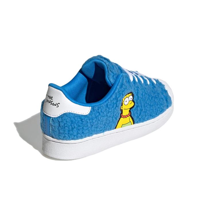 adidas Superstar Os Simpsons Marge Nuvem Branca Preto Essencial GS GZ1773
