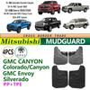 Leather Mud Flaps for 2024 GMC Canyon, Sierra 2015-2023, Colorado
