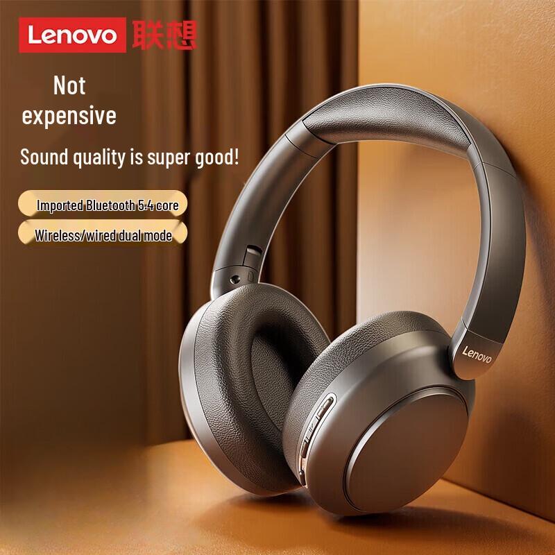 

Lenovo EB 310 Wireless Over-Ear Bluetooth Headphones