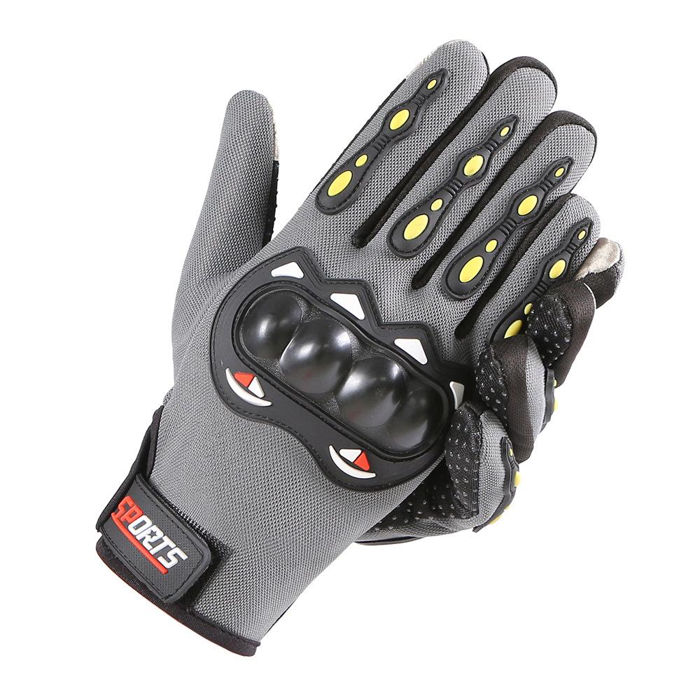 Luvas de Motocicleta Bicicleta Off Road Ciclismo ao Ar Livre Esportes Luvas Meio Dedo Luvas de Mountain Bike Dedo Inteiro com Tela Sensível ao Toque
