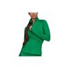 Adidas Letter Logo Print High Neck Slim Fit Sports Jacket Women Jacket Green HI6154