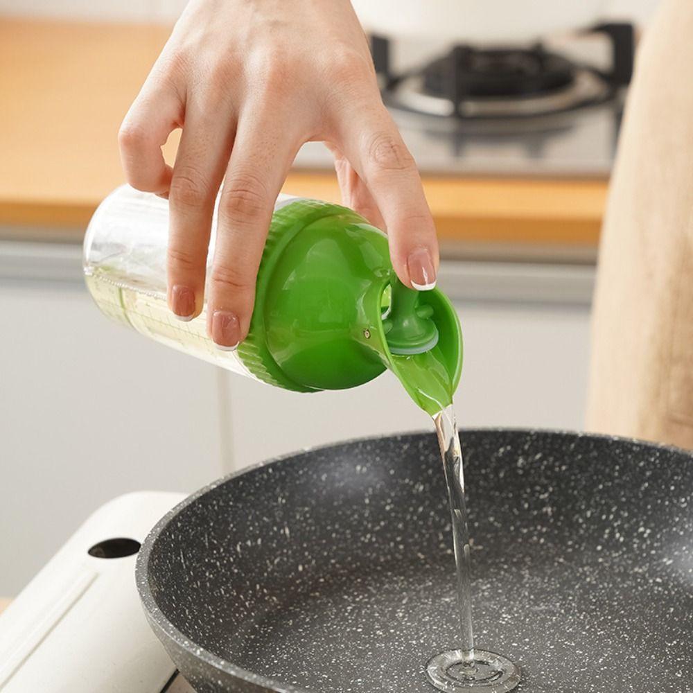Plastic Sauces Dispenser Easy Grip Oil Bottle Multifunctional Seasoning Bottle  Home