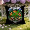 A-Anthrax Band Cushion Cover Home & Car Dual-Scene Pillow Cover: Reversible for Premium Comfort