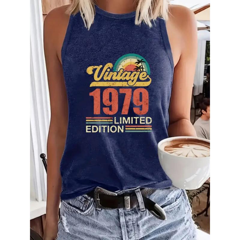 

Принтованный пуловер с круглым вырезом, пружина, летний повседневный топ без рукавов, жилет XXL темно-синий