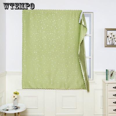 Modern Punch-free Small Curtain High Blackout Curtain Finished Children's Room Window Curtain