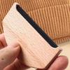 Clothes Lint Remover Wooden Washable Scraper Fabric Pilling Remover Hand Tools For Clothing Sweater Pet Hair Fabric Coat Debris