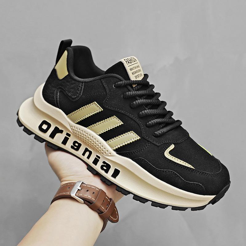 2025 Spring and Autumn New Men's Shoes European Station Forrest Gump Shoes Fashion Trendy Shoes Casual Shoes Men's Sports Shoes Live Broadcast Explosi