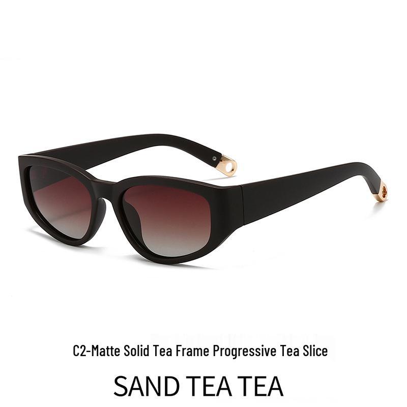 2026 Classic Small Square Frame Polarized Sunglasses - High-End European & American Street Style
