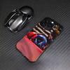 Boxing wallpaper Phone Case For iPhone17,16,15,14,13,12,11 Plus,Pro Max Colored Silver Plated Inside Cover