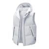 Hooded Down Cotton Vest Men's Autumn and Winter Thickened Thermal Vest Casual Simple Vest Couple Top Tide