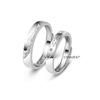 Matching Rings Mountain Sea Promise Band Rings Open Ring Adjustable Lovers Ring Set for Him Her Girlfriend Boyfriend