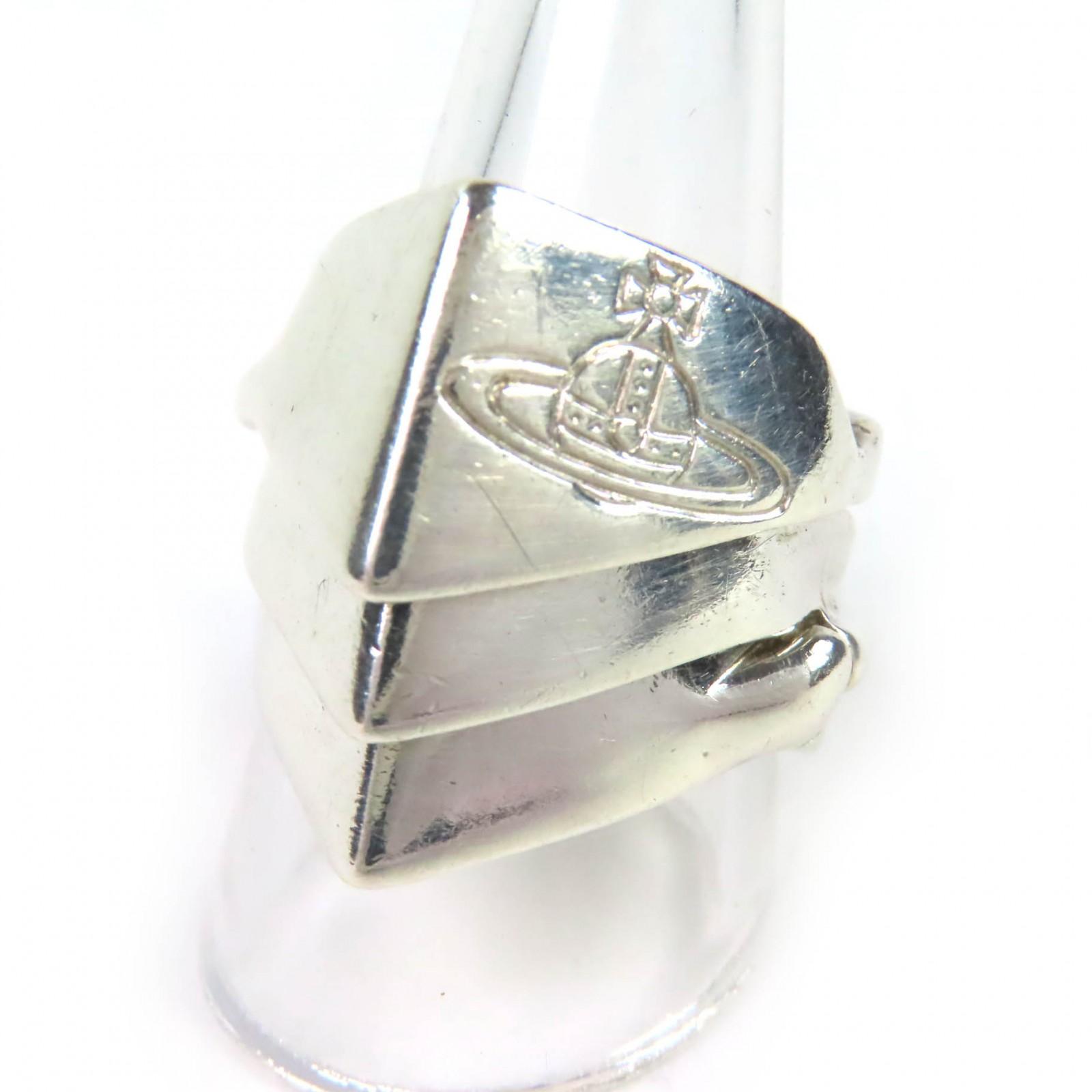 

Чудовий перстень Vivienne Westwood Knuckle Duster Ring Orb з гравіюванням JSB Срібло 925 Продається б/в