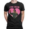 I'm Bob Lewis As Robert Thunderbolts T Shirts Men's  Cotton Unique T-Shirts O Neck  Tee Shirt Short Sleeve Tops Gift Idea