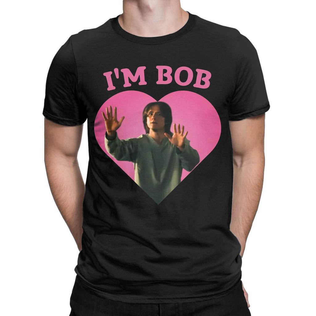 I'm Bob Lewis As Robert Thunderbolts T Shirts Men's  Cotton Unique T-Shirts O Neck  Tee Shirt Short Sleeve Tops Gift Idea
