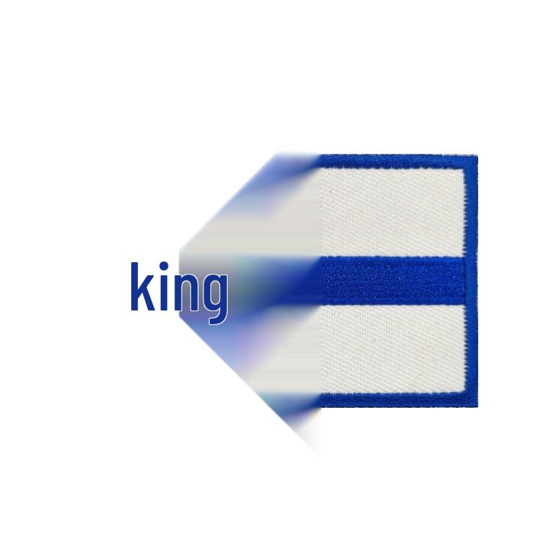 European Flags Embroidered Patches for Bags & Hats - Morale Badges with Hook, Loop & Iron-On Backing