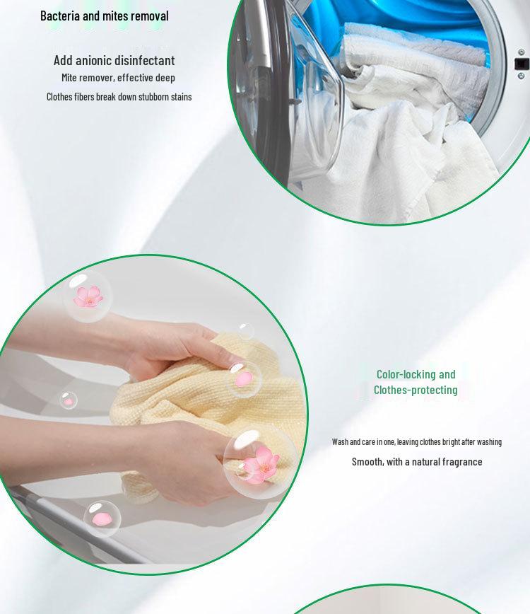 13 lb Camellia Fragrance Laundry Detergent - Large Bottle for Long-lasting Home Use and Effective Stain Removal