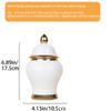 European Flower Vase Crafts Ornaments Porch Decorative Ceramics Lightly Electroplating General Jar Home Decoration Ornaments