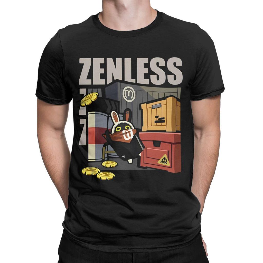 ZENLESS ZONE ZERO EOUS Game Fans Apparel Shirt Men Women Novelty Cotton Graphic Printed Clothing