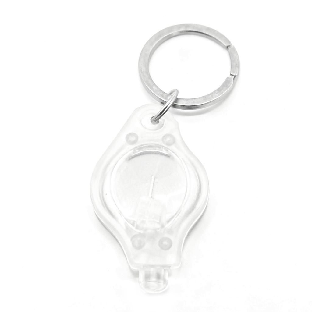 Schlüsselanhänger-Taschenlampe Ultra Mini Schlüsselring-Licht Rautenform für UV-Härtung Lila Licht