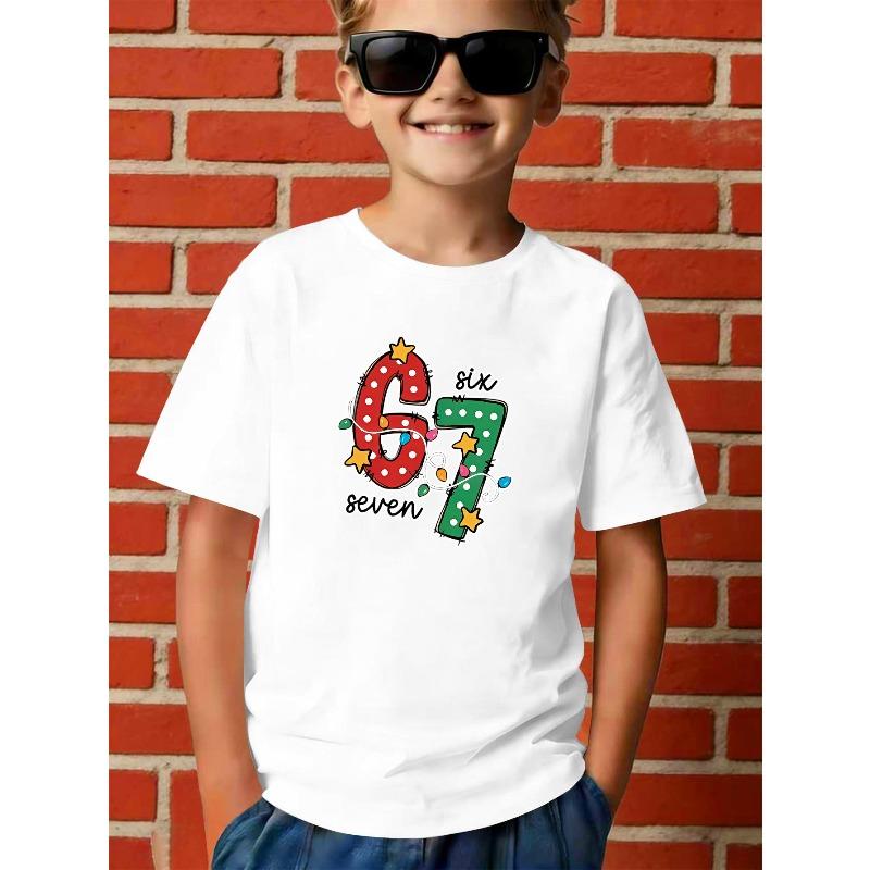 European sizes 67 Seven Digital Boys T-Shirt, Happy Valentine S Day, a Perfect Gift for Valentine S Day 110 белый