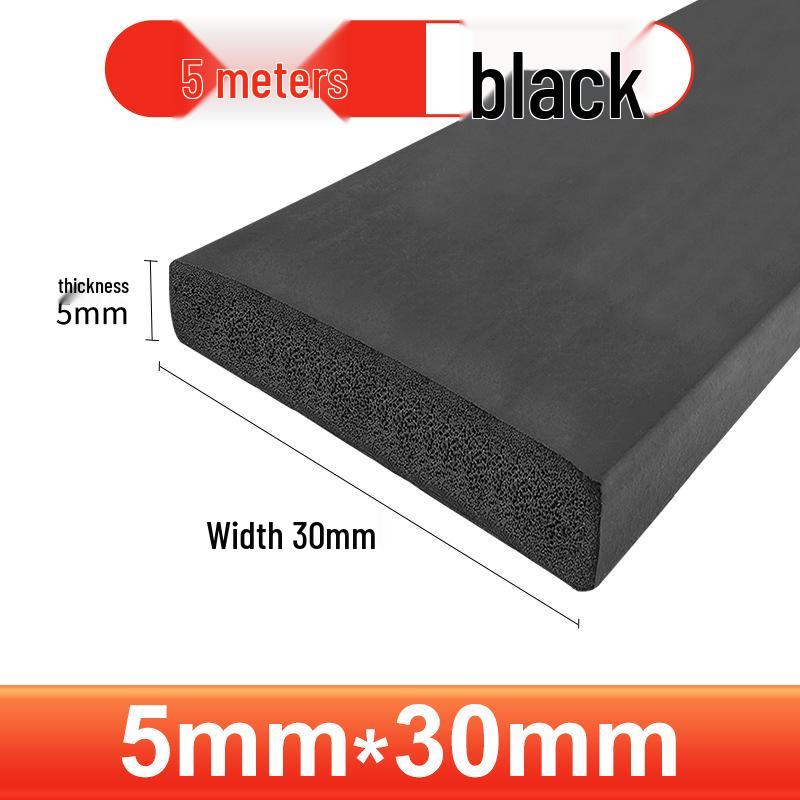 Striscia Sigillante in Schiuma di Gomma EPDM: Durevole, Resistente all'Usura per Scatole Elettriche e Porte di Armadi
