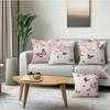 Cherry Blossom Butterfly Pillowcase Printed Polyester 40/45/50cm Throw Pillowcover Decorative Sofa Cushion Pillowslip Home Decor
