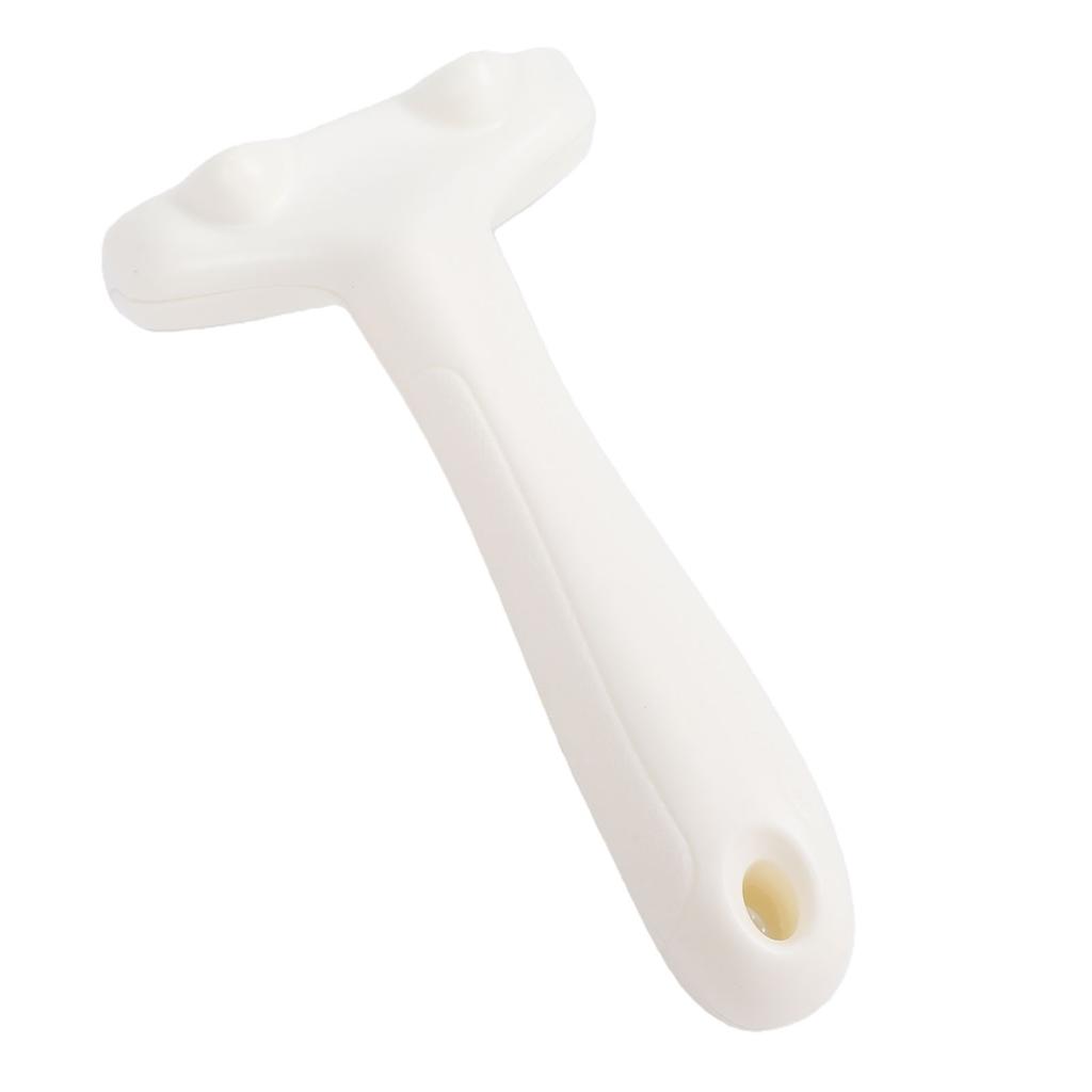 Pet Deshedding Brush Comfortable Handle Curved Design Dog Undercoat Deshedding Tool for Home