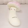 Mushroom Toy Plush Pillow With Embroidery Design For Bedroom Decor And Gift