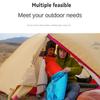 Solid Color Waterproof Bucket Bag Ultralight Waterproof Camping Bucket
