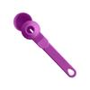 New Spill-Proof Protein Powder Sliding Spoon Reusable with Longer Handle Powder Spoon Funnel Scoop Kitchen Gadgets