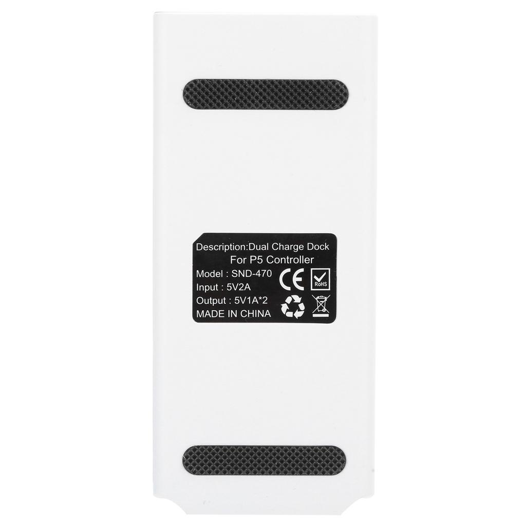 Dual Controller Stand Desktop for Gaming Console Joystick with LED Light