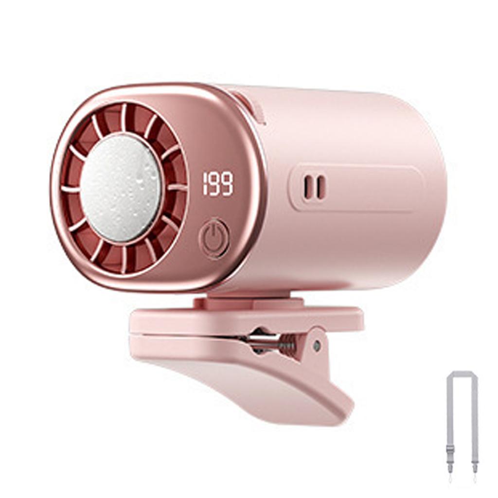 Car Clip On Fan Mini Portable Fan Outdoor Clip Umbrella Fan Waist Clip Electric fan USB Rechargeable Desktop Cooling fan Camping